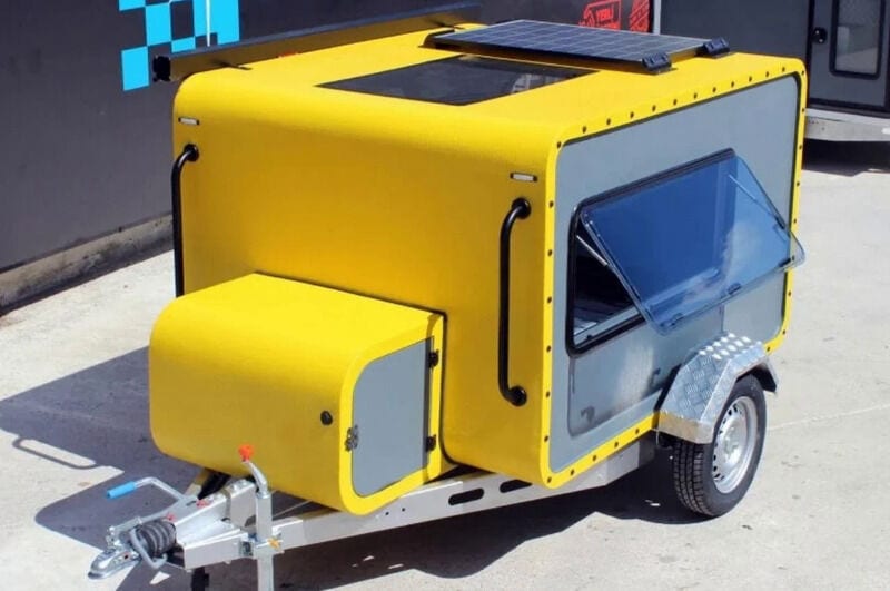 Compact Three-Person Camping Trailers