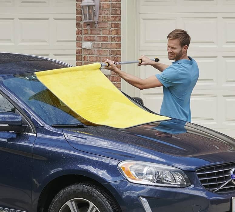Oversized Car-Drying Towels : Oversized Long Reach Microfiber Towel