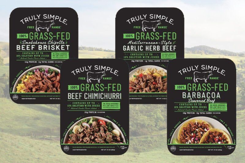 Grass-Fed Precooked Beef Meals
