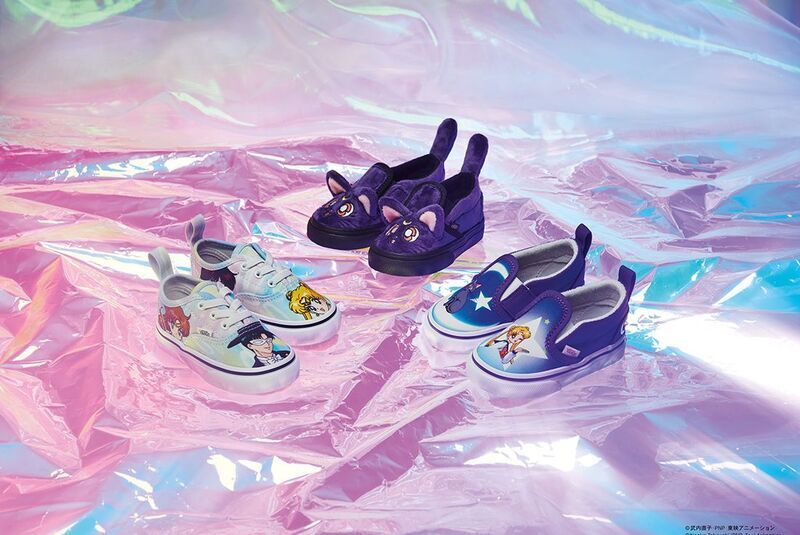 Cartoon-Themed Shoes : Vans Sailor Moon
