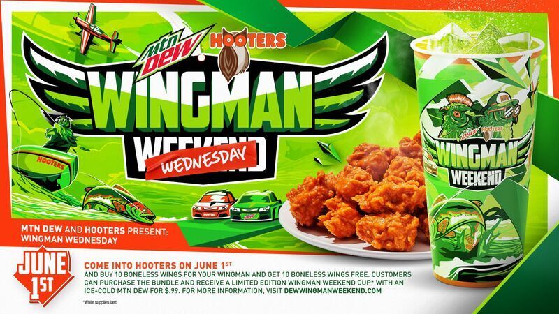 Co-Branded Wingman-Themed Promotions