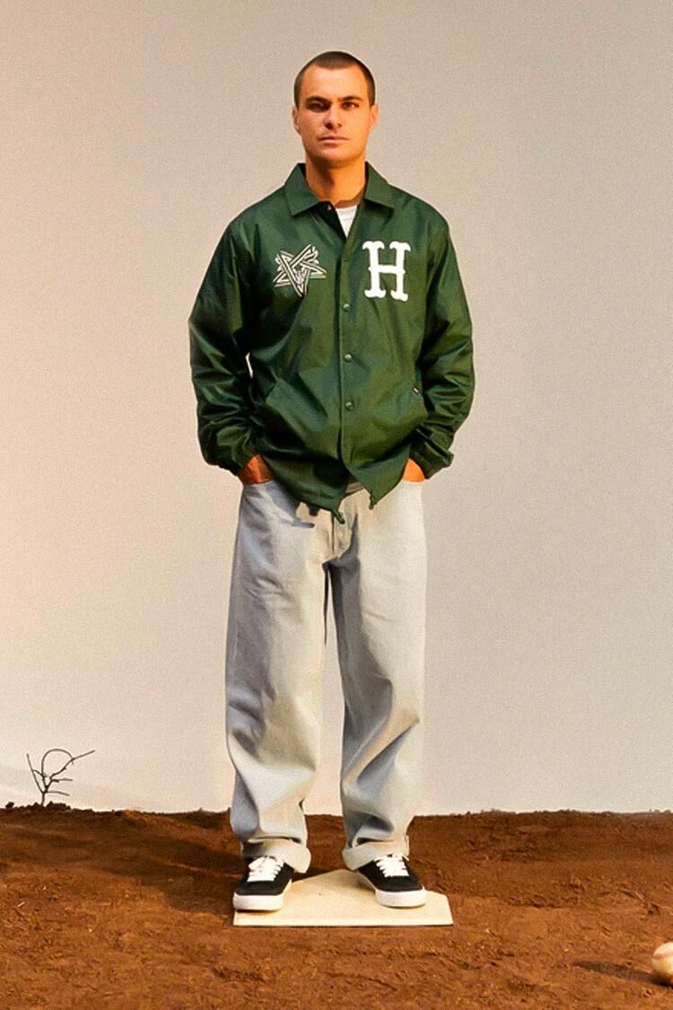 Street-Style Baseball Apparel : huf thrasher