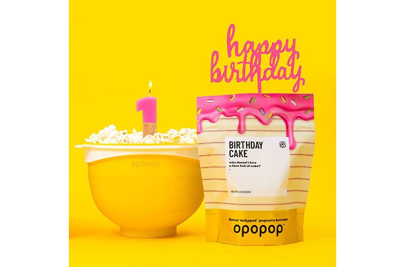 Birthday Cake-Flavored Popcorns