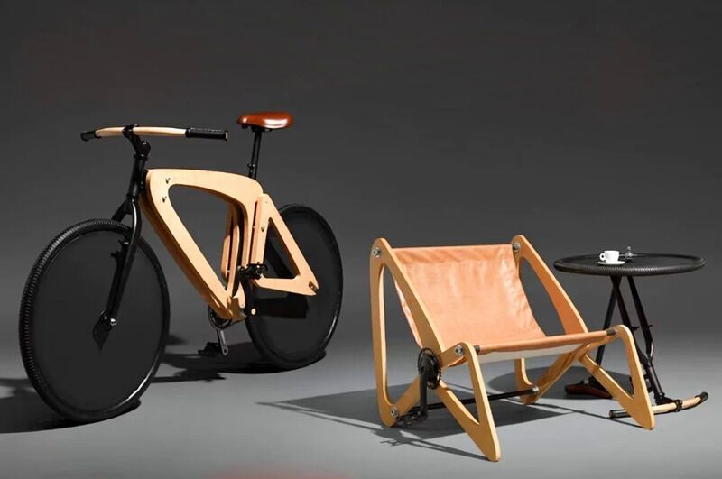 Transforming Furniture Bicycles