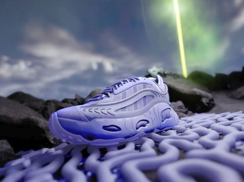 Exaggerated Glowing Sneakers