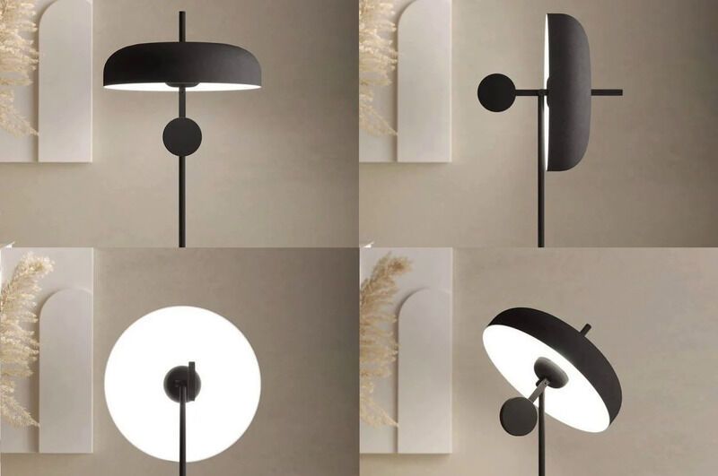 Elegant Axis-Mounted Lamps