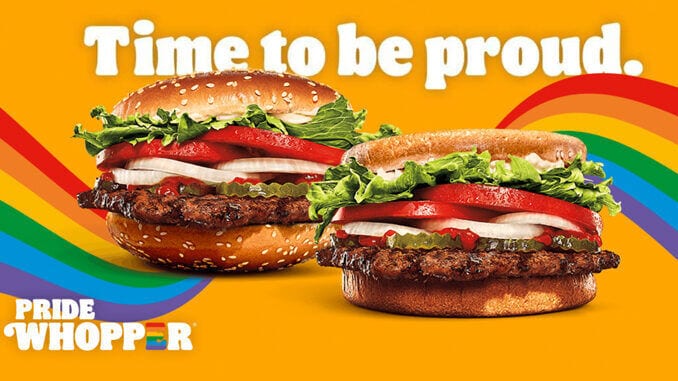 Celebratory Pride Month Burgers