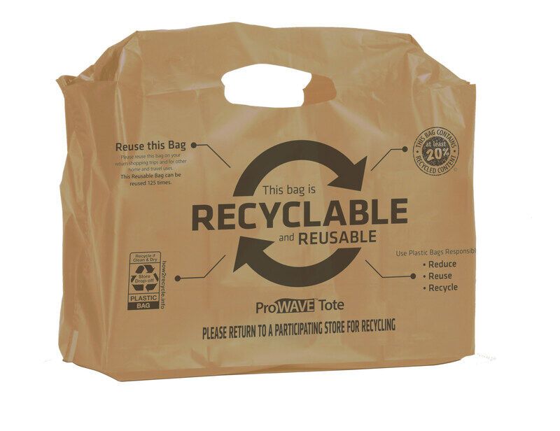 Recyclable E-Commerce Totes