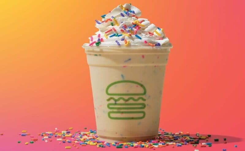 Sprinkle Cookie-Inspired Shakes