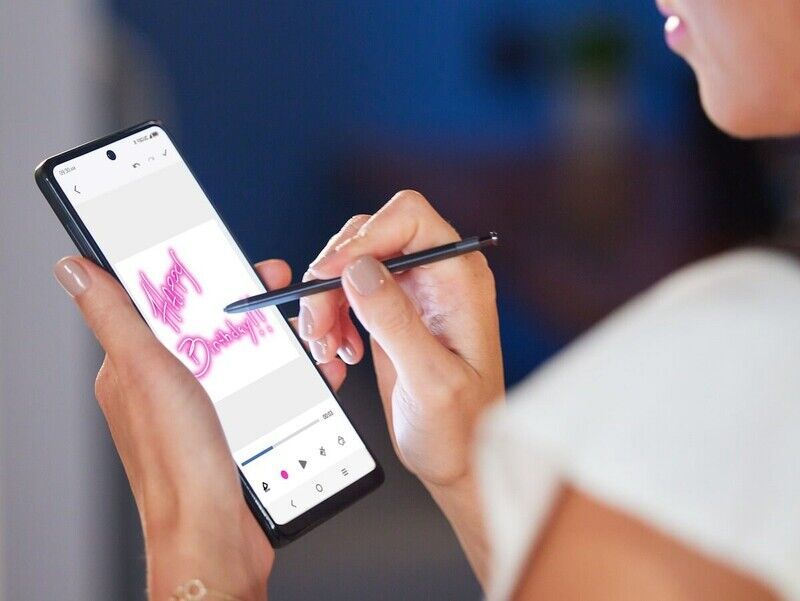 Productive Stylus-Equipped Smartphones