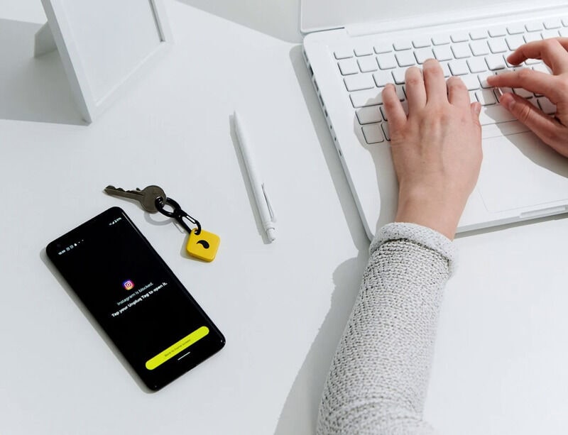 NFC-Enabled Anti-Distraction Keychains