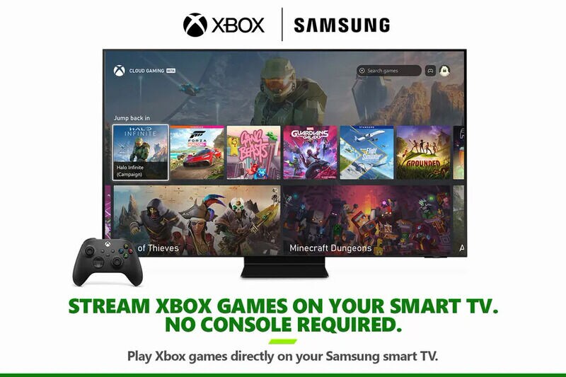 Xbox controller samsung clearance tv