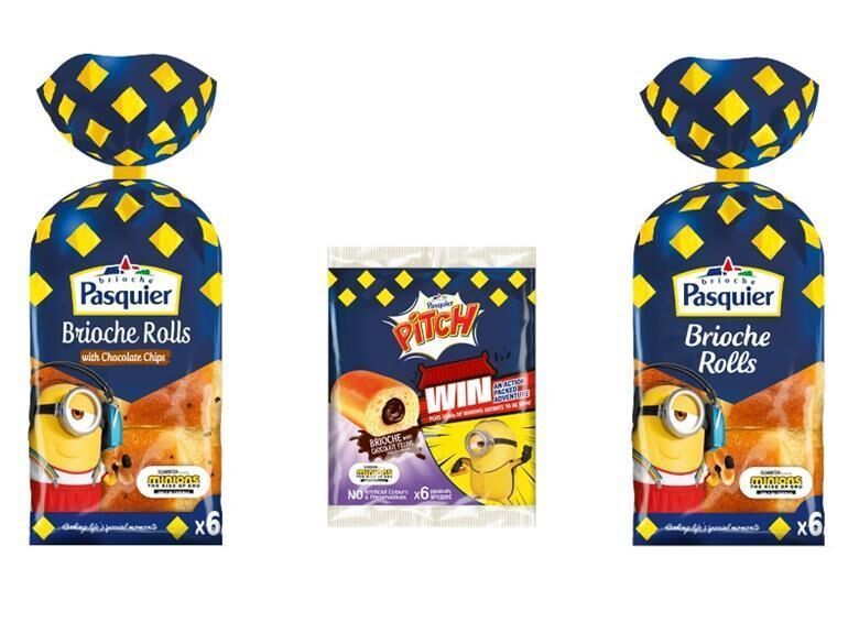 Cartoon-Covered Bread Packaging