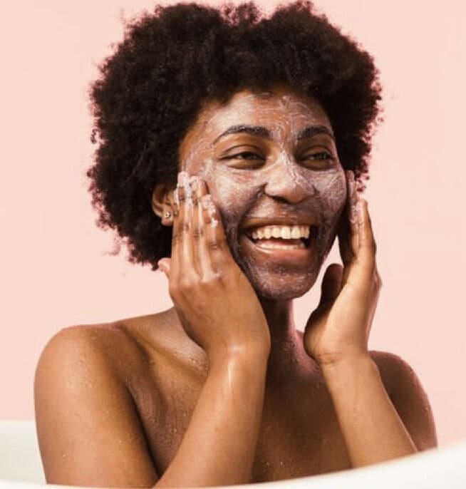 Vitamin-Packed Exfoliating Charcoal Scrubs