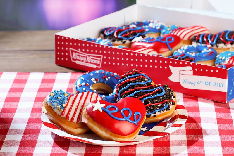 Exclusive Patriotic Donuts