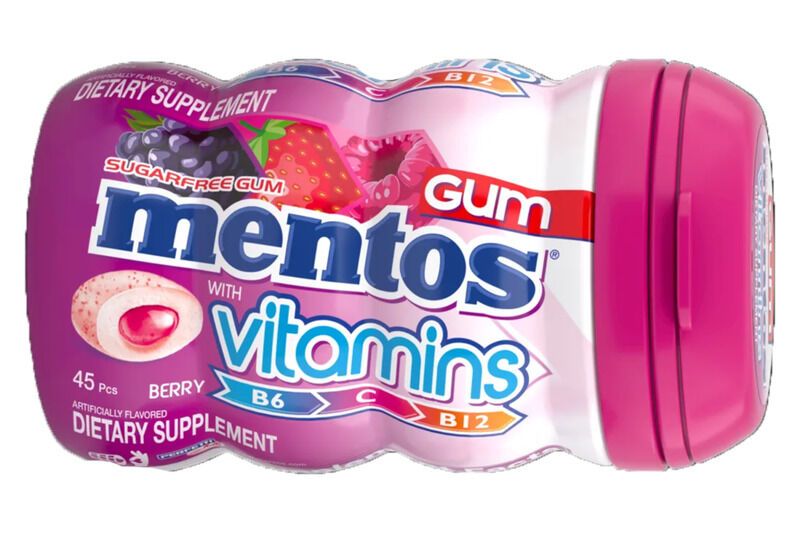 Sugarless Vitamin-Enriched Gums