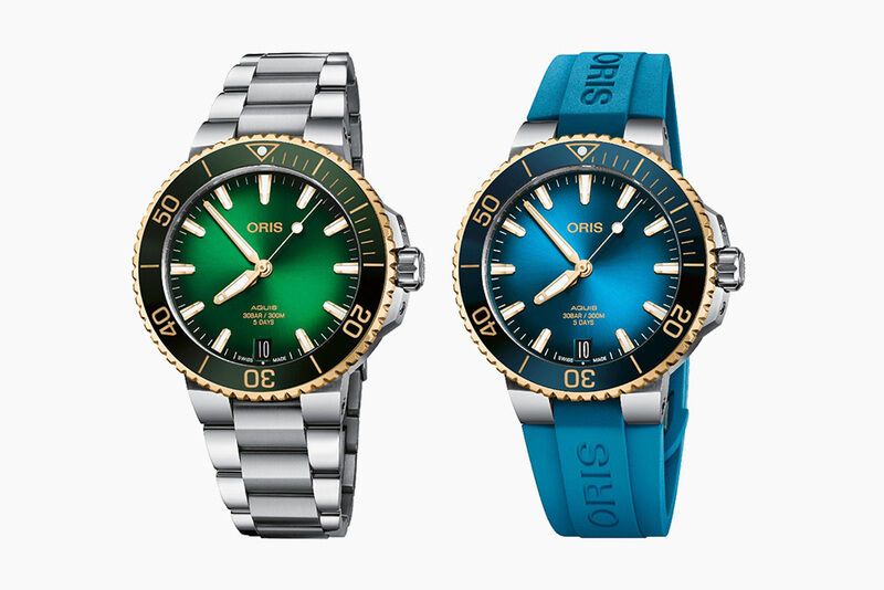 Gold-Accented Diver Timepieces