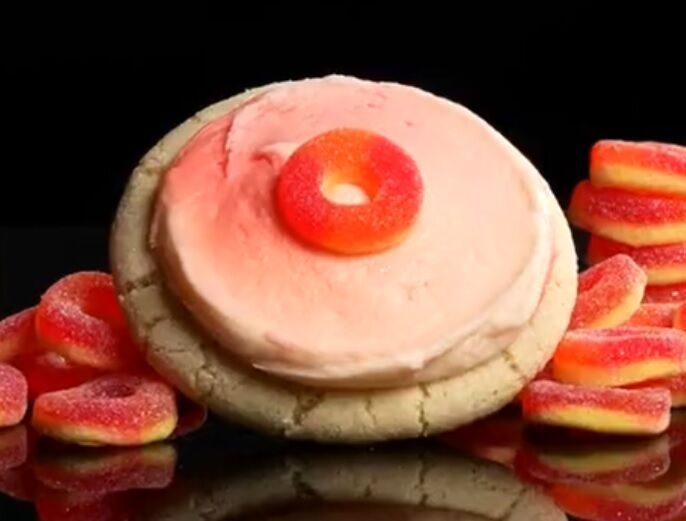 Peachy Sugar Cookies