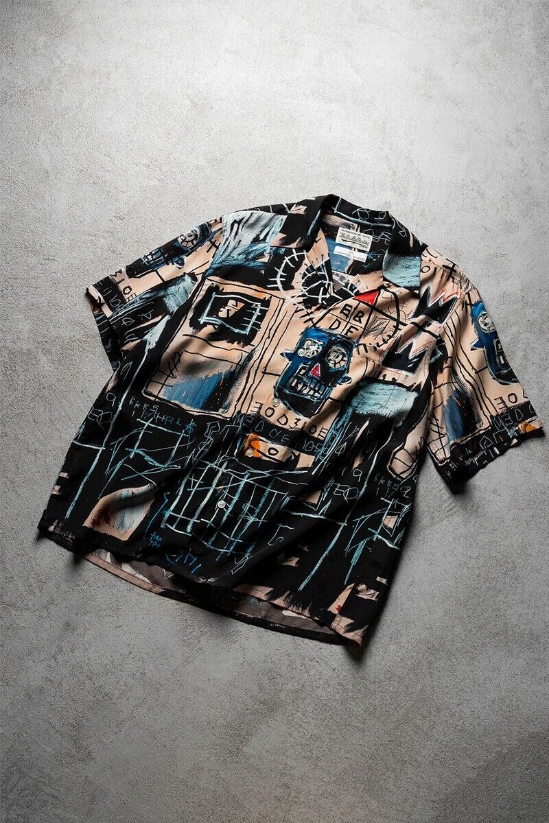 Graphic-Printed Hawaiian Shirts : wacko maria 1