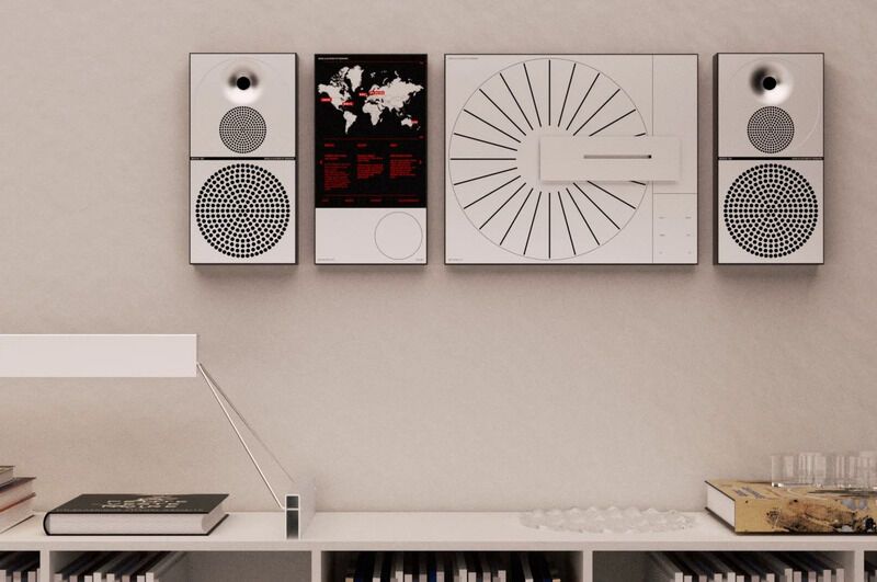 Artistic Wall-Mounted Audio Systems