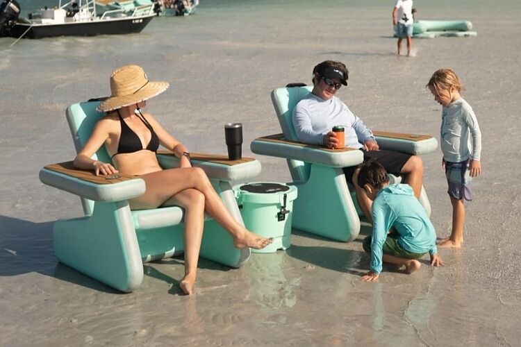 Inflatable Adirondack-Style Chairs
