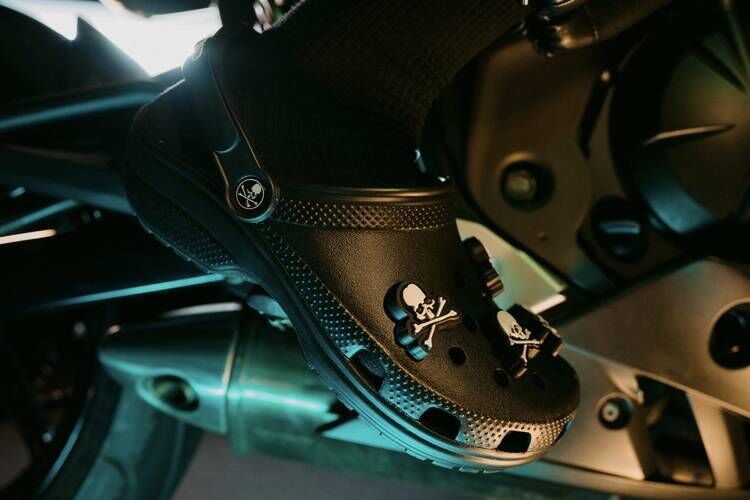 Cyberpunk-Themed Decorated Clogs