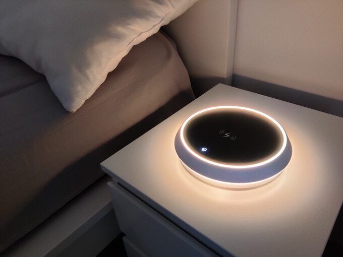 LED Bedside Wireless Chargers