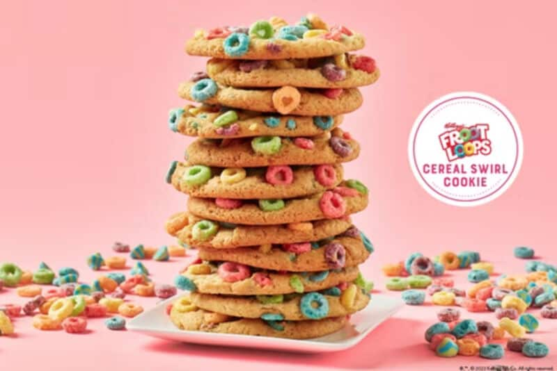 Fruity Cereal-Studded Cookies