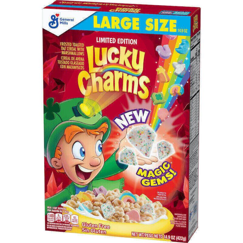 lucky charms marshmallows rainbow
