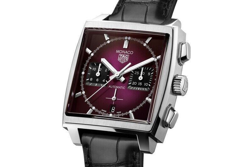 Striking Purple Steel Timepieces