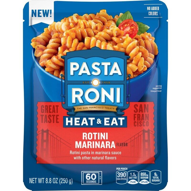 60-Second Pasta Meals : Pasta Roni Heat & Eat