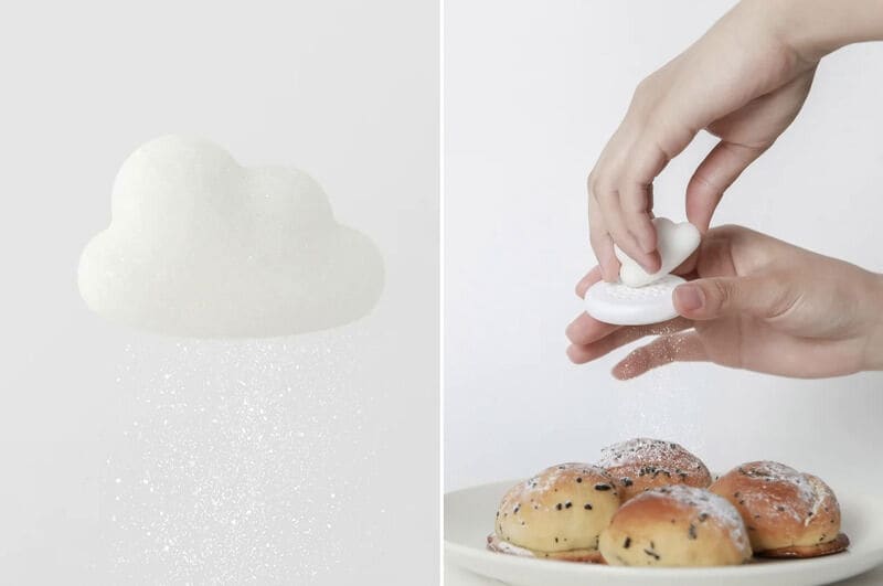 Cloud-Shaped Stevia Cubes