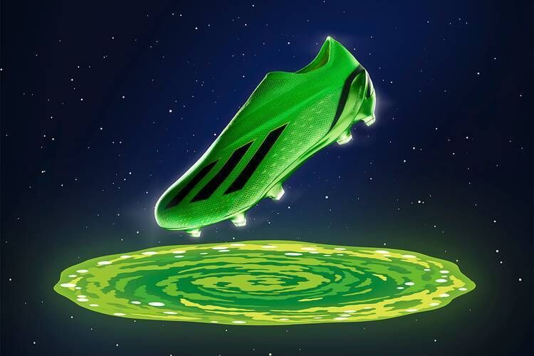 Cartoon-Backed Soccer Boots