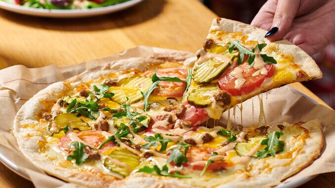 Seasonal Burger-inspired Pizzas