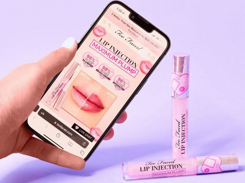 NFC-Enabled Beauty Samples