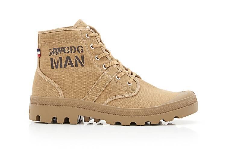 Water-Resistant Nylon Laced Boots