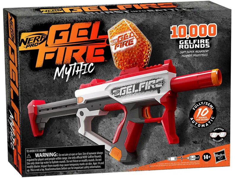 Gel-Equipped Toy Blasters
