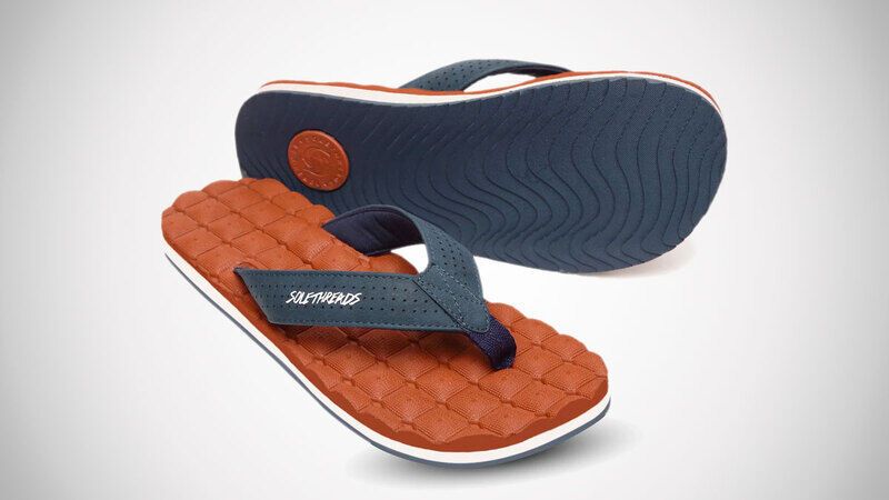 Yoga Mat-Made Sandals : Solethreads Recliner Flip-Flops
