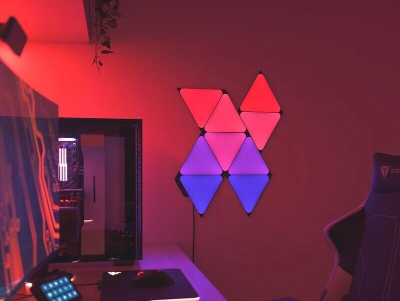 Darkly Monochromatic LED Panels