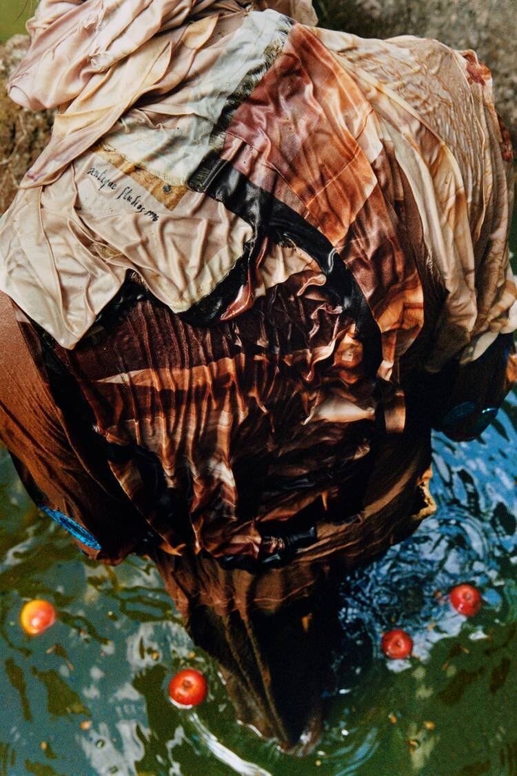 Vibrant Hand-Painted Fall Menswear