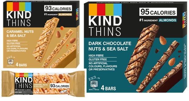 Thin Calorie-Conscious Snack Bars