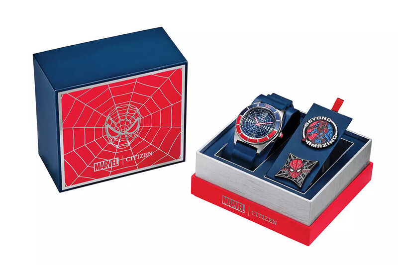 Spiderman Avenger Marvel Citizen Watch Stainless Steel ABS Eco-Drive 100M  Water 13205138492 | eBay