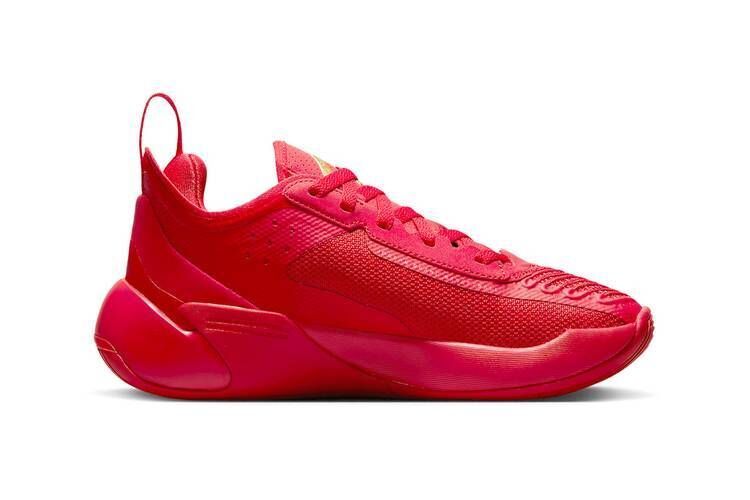 Low-Top Red Basketball Sneakers