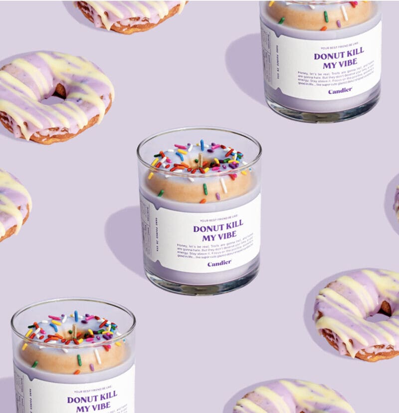 Hilarious Donut-Inspired Candles