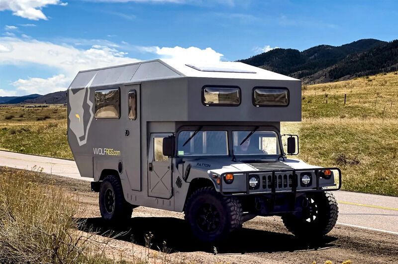 Military-Grade Overland Camper Trucks