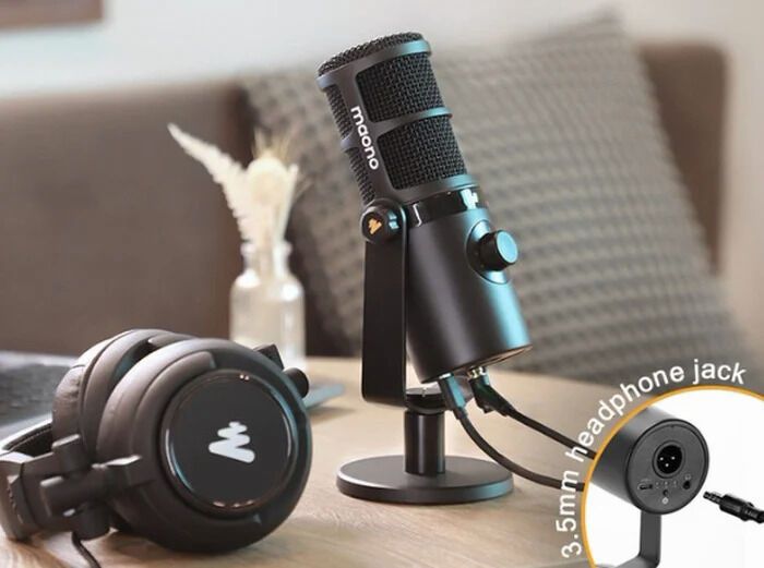 Streamer-Oriented Microphones : Maono PD400X