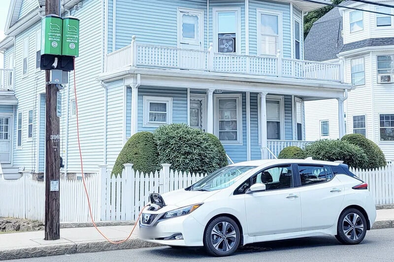 Pole-Mounted EV Chargers