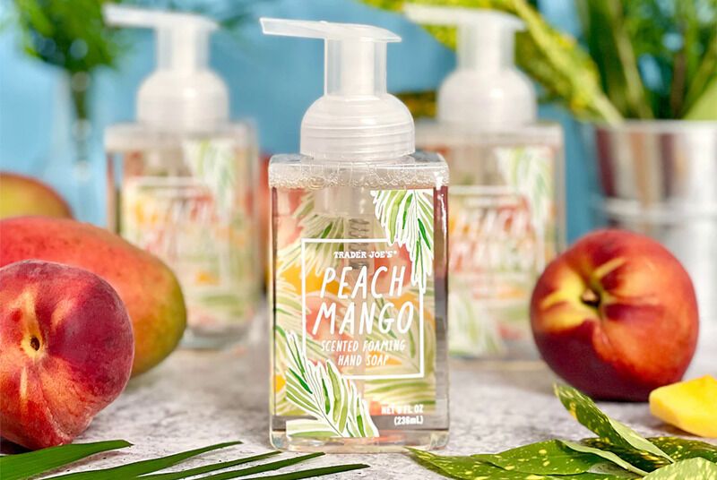 Peach Mango Scented Foaming Hand Soap