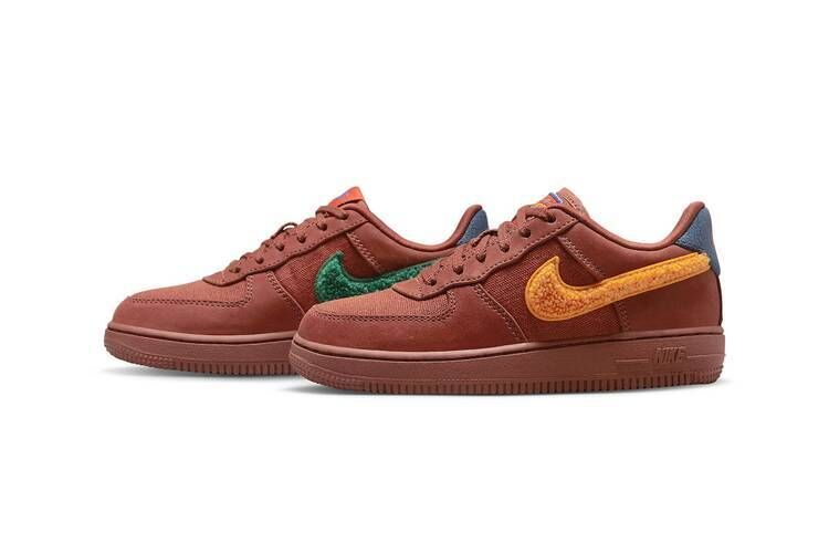 Nike Adds Chenille Swooshes to Air Force 1 Low