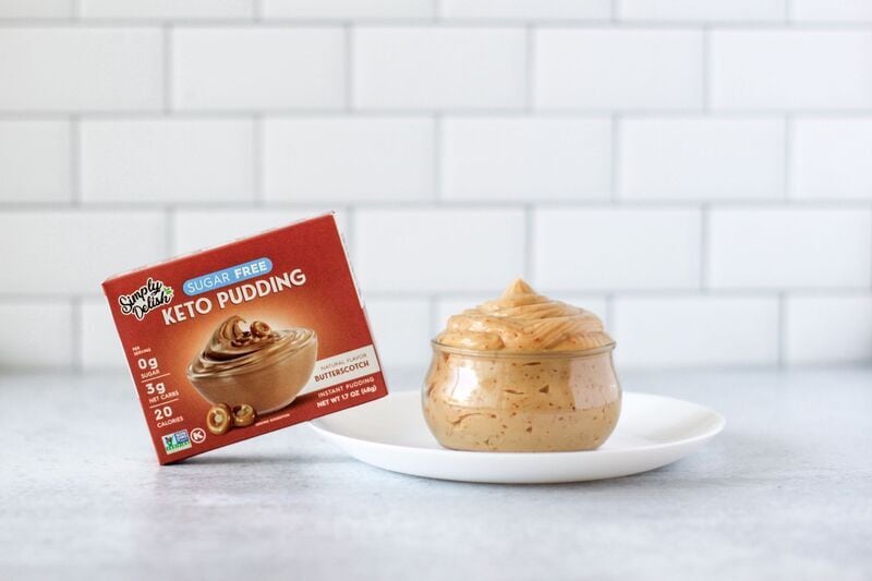 Butterscotch-Flavored CPG Puddings